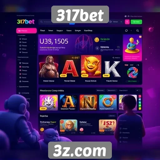 Interface do usuário e experiência no 317bet